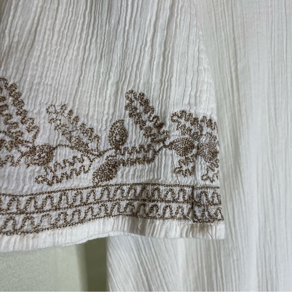 Old Navy Cotton Gauze Embroidered Tunic - Picture 8 of 10